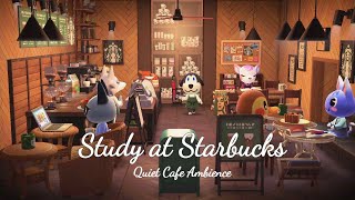 ☕️ No Music • Quite Cafè ASMR | Study at Starbucks | Animal Crossing Ambience 🎧[2Hours] by ChillingWoods 635 views 1 month ago 2 hours