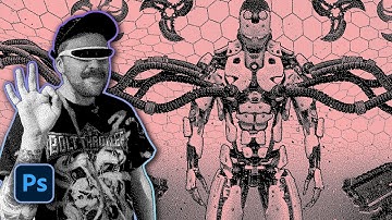 Super SIMPLE Bitmap/Dithering Effect - [Photoshop Tutorial] 2021