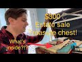 $300 Estate Sale Treasure Chest?!? What will we find???