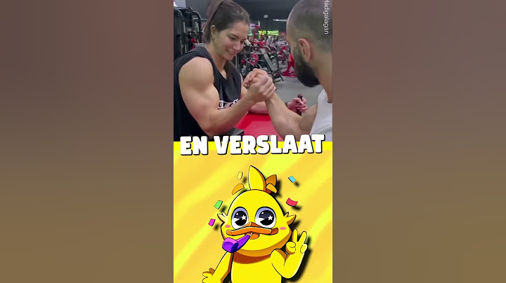 Dit Is De Sterkste Vrouw Ter Wereld!👩🏻💪🏻