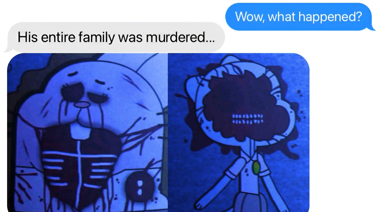 The REAL Story Behind Gumball's Family | Tawog Analog Horror - YouTube