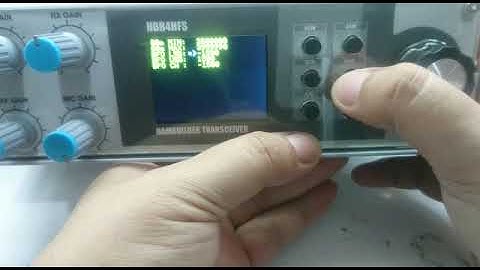 HBR4HF - BFO SETTING