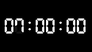 7 Hour 00 Minute Timer. 420 Minute Countdown Timer for Focus in Silence | NX