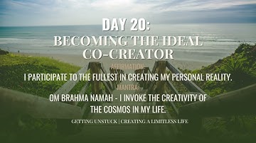 Day 20 | Getting Unstuck: Creating A Limitless Life | 21-Day Meditation | Deepak