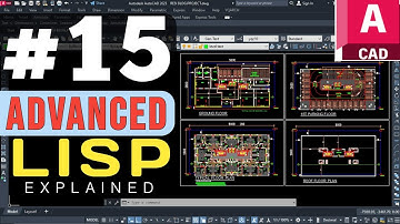 15 Advance TIPS & TRICKS AutoCAD - LISP Tutorial