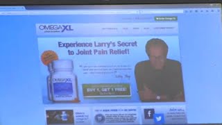 Local supplement firm featuring Larry King drawing criticism