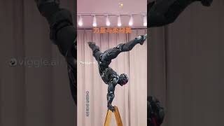 You won't believe AI Robot Stunt Showdown Extreme Humanoid Challenge Unleashed #humanoid robot#short