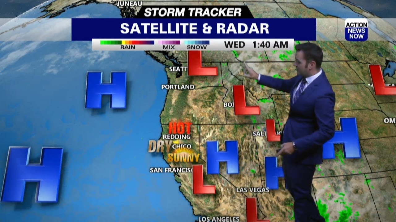 Storm Tracker Forecast: Heating up with elevated fire danger - YouTube