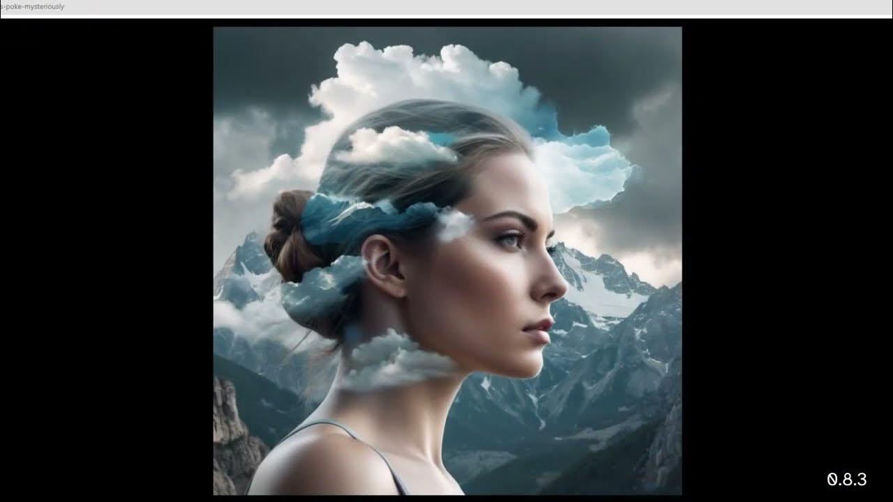 Ai tutorial 15 how to create double exposure effect with tengr ai