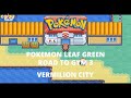Pokemon Leaf Green Road to Gym 3 Vermilion City (Fast Mode)