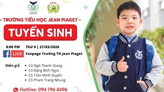 LIVESTREAM HỘI THẢO TUYỂN SINH