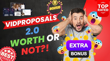 VidProposals 2.0 Review | VidProposals 2.0 Demo And |🎁 VidProposals 2.0 Bonus 🎁👇