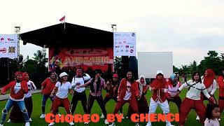 Zumba Dangdut Sakitnya Luar Dalam By Ratu Meta  Zumba Party Merah Putih 2018 Sangatta Kutai Timur