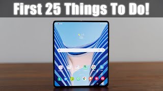 Samsung Galaxy Z Fold 5 - FIRST 25 THINGS TO DO!