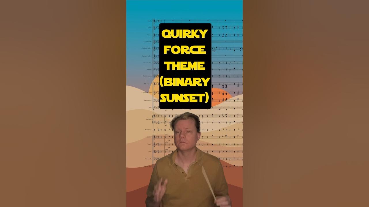 Quirky Force/Binary Sunset theme #starwars #johnwilliams #maythe4thbewithyou #clarinet #orchestra Quirky Force/Binary Sunset theme #starwars #johnwilliams #maythe4thbewithyou #clarinet #orchestra