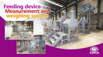 Roto Plastic Powder Auto Weighting and Mixing System: Dynamic weighing, automatic correction#weight