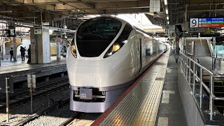 【夜行列車改造対象編成】E657系水カツK19編成 特急ひたち号　上野駅発車