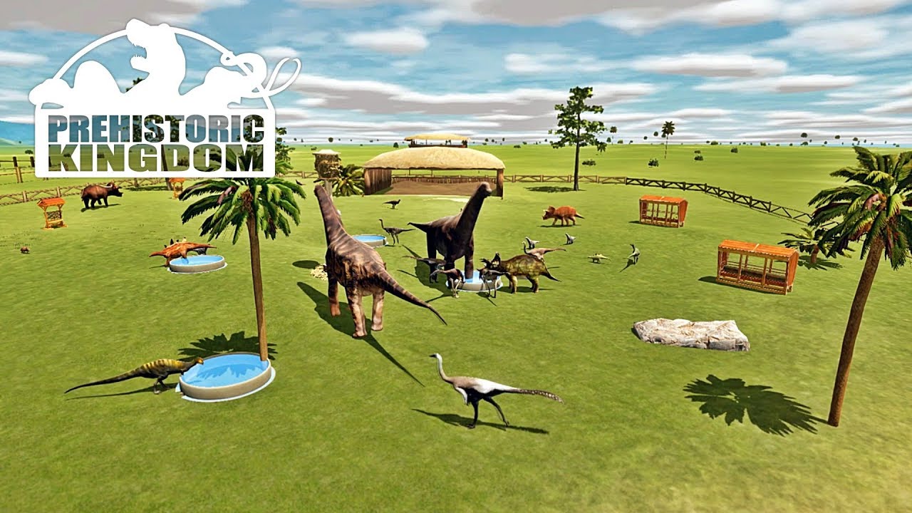 เกม ฟาร์ม ไดโนเสาร์  Update  Prehistoric Kingdom รีวิว เกมเพลย์ มาสร้างสวนไดโนเสาร์กัน!