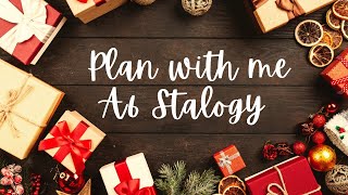 December Plan With Me || A6 Stalogy