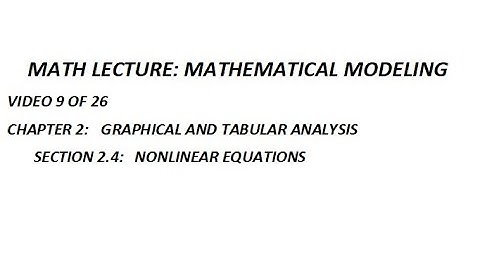Section 2 4 Nonlinear Equations