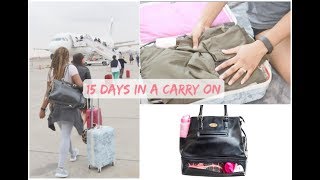 WHAT I PACKED FOR OVERSEAS | Europe & Africa