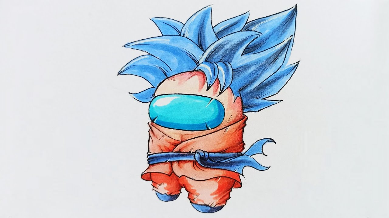 Goku Ssj Blue - Desenho de sou_um_bosta - Gartic