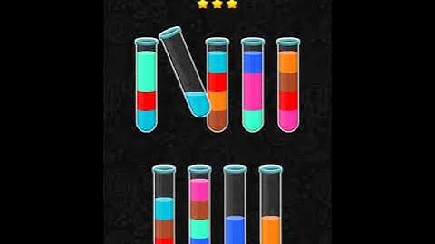 Color Water Sort 3D level 48 | Gameplay Mobile Games