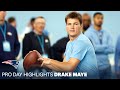 Drake Maye UNC Pro Day Highlights | 2024 New England Patriots First Round Draft Pick