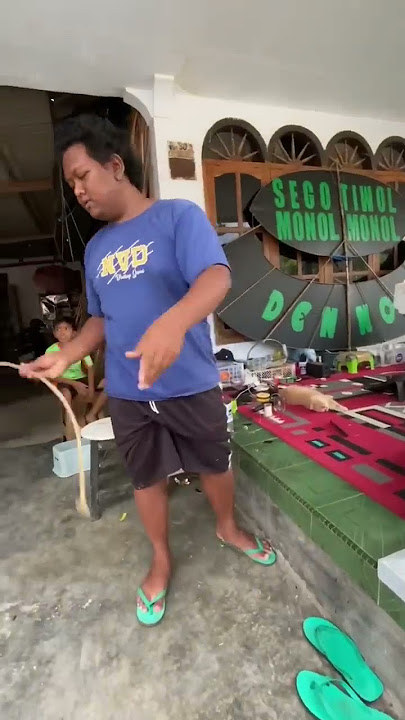 Kepin suka bikin sendaren Layangan #mamayo