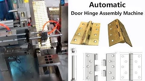 Automatic Brass and Stainless Steel Door Hinge Assembly Machine 门合页自动装配机