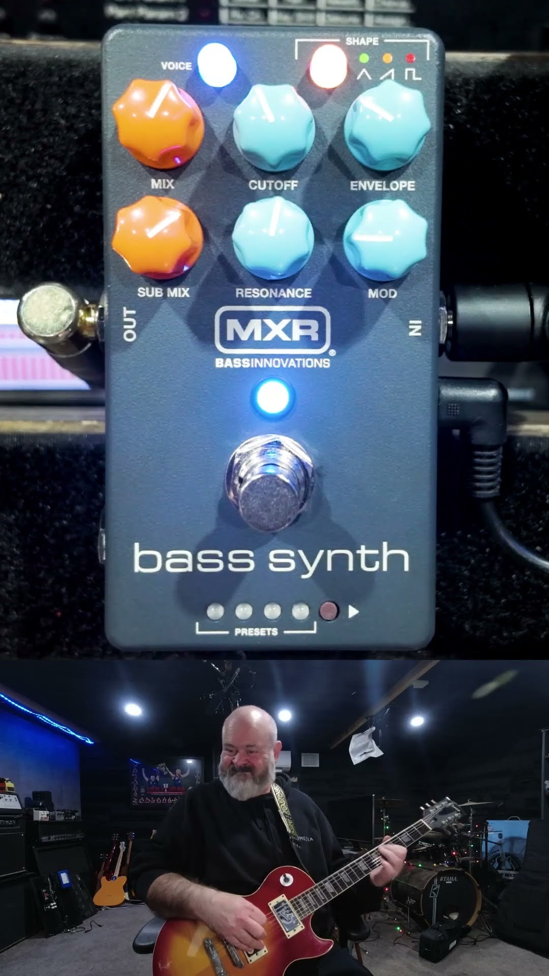 NEW PEDAL! MXR Bass Synth with guitar 2 - YouTube