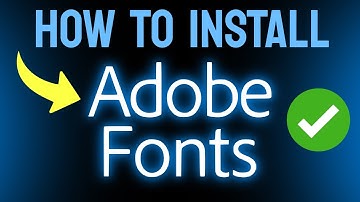 How to INSTALL Adobe Fonts (Step by Step) 2025