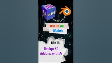 [ DAY 18/50 ] blender 3D with Ai | 3D Animation Ai | #3danimation #tech #techtips #aitools #ai
