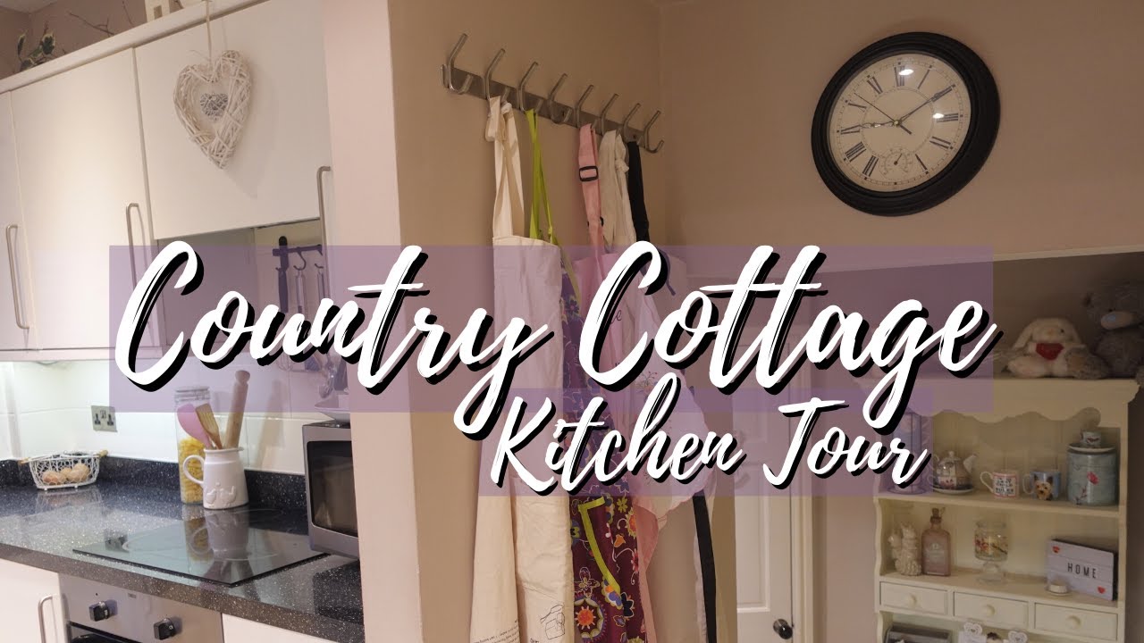 Country cottage kitchen tour - cosy english cottage kitchen decor tour 2021