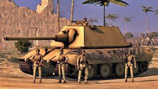 German Prototype Tanks in North Africa | Gates of Hell