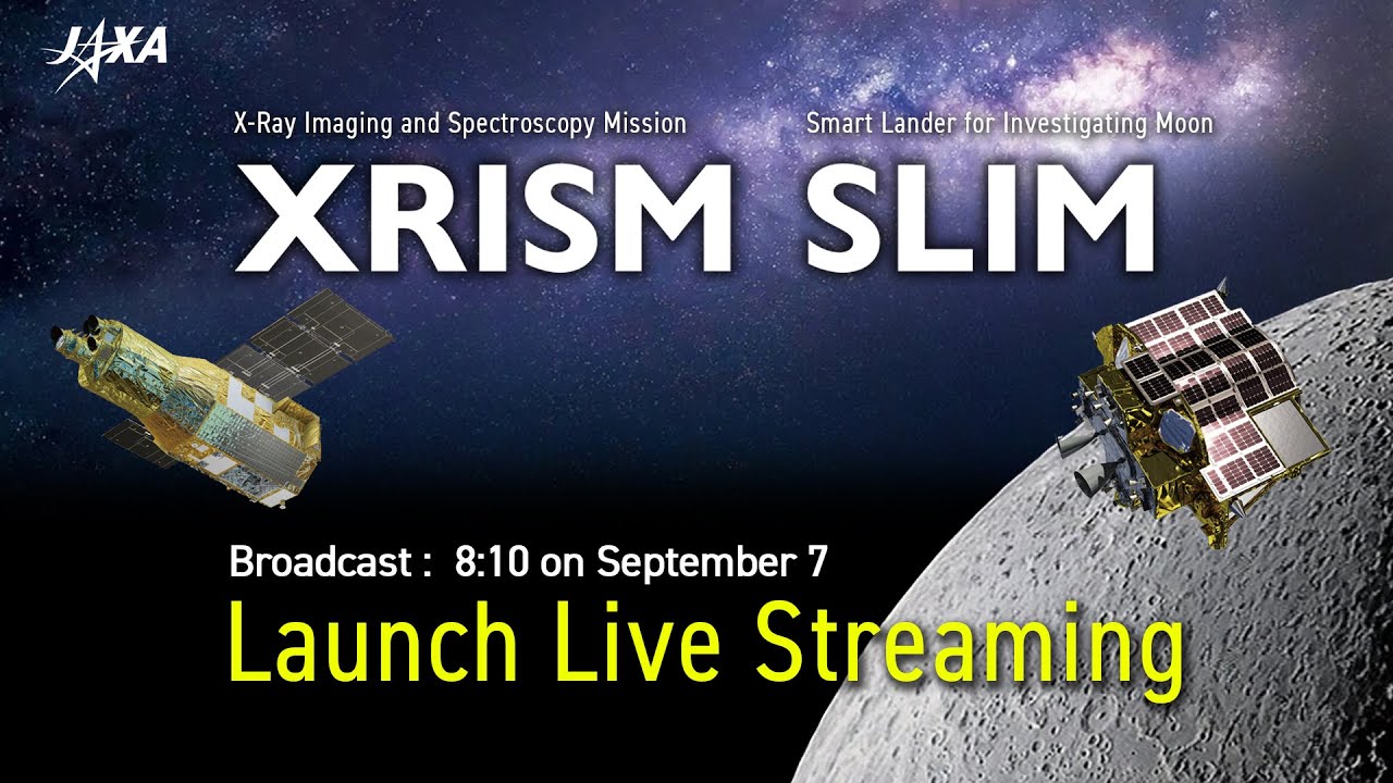 XRISM/SLIM Launch Live Streaming