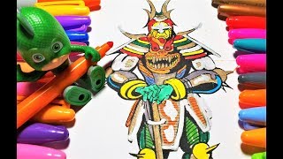 SAMURAI WARRIOR Coloring Page