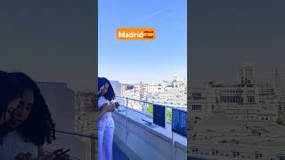 🇪🇸Visita el mirador del Palacio de Cibeles en Madrid. #madrid #españa