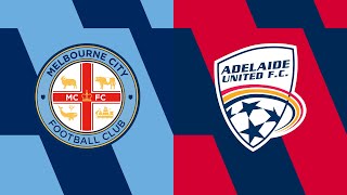 2023-2024 Isuzu Ute A-League - Round 14 - Melbourne City v Adelaide United