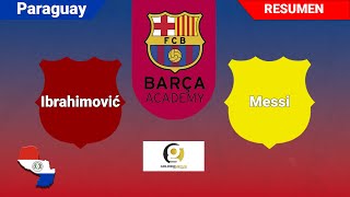 Ibrahimovic (8) 3  - 1 (8) Messi | Resumen