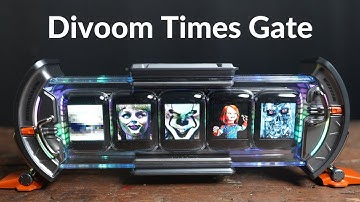 Divoom Times Gate Cool Tech Gadget Clock