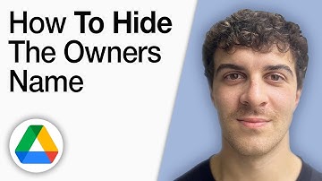 How To Hide the Owners Name in Google Drive [2025 Full Guide]