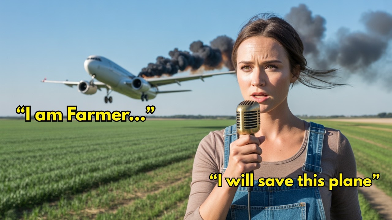 She Was Just a Farmer — Until the Jet Lost Both Engines and Her Voice Came on the Radio