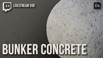 Lets Build a Concrete Material from Scratch in Substance Designer!