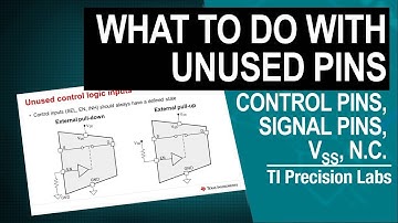 Can I leave unused pins floating?