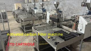 Activated Carbon Filter Cartridge Machine |CTO Carbon Block Production Line | Water Filter Cartridge