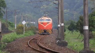 2016-4-5.E333電力機車單獨運行回返雙溪站