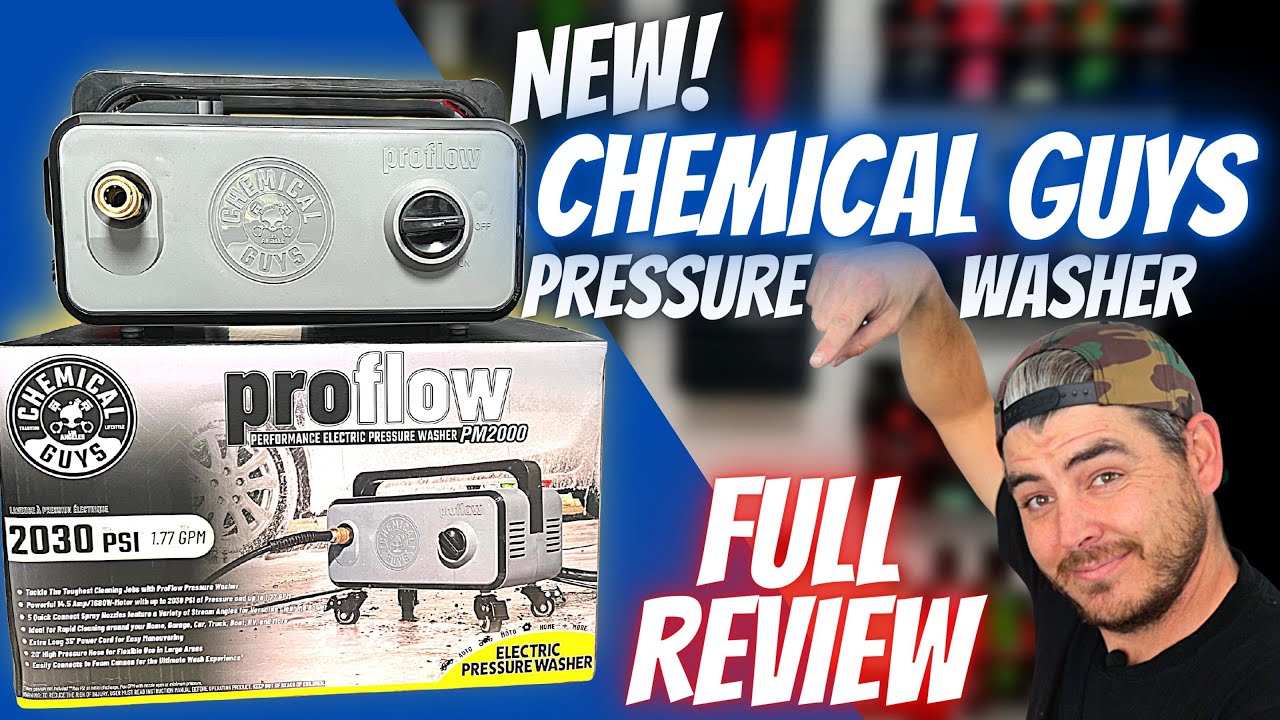 🌟NEW🌟 - It's Finally Here The Chemical Guys ProFlow PM2000 Performance Pressure  Washer! 😲💦 