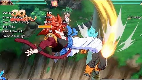 SS4 Gogeta Rejump TOD Combo | DBFZ