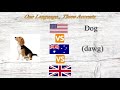 One Language Three Accents USA Vs UK Vs AUS English Part 01 One Language Three Accents USA Vs UK Vs AUS English Part 01